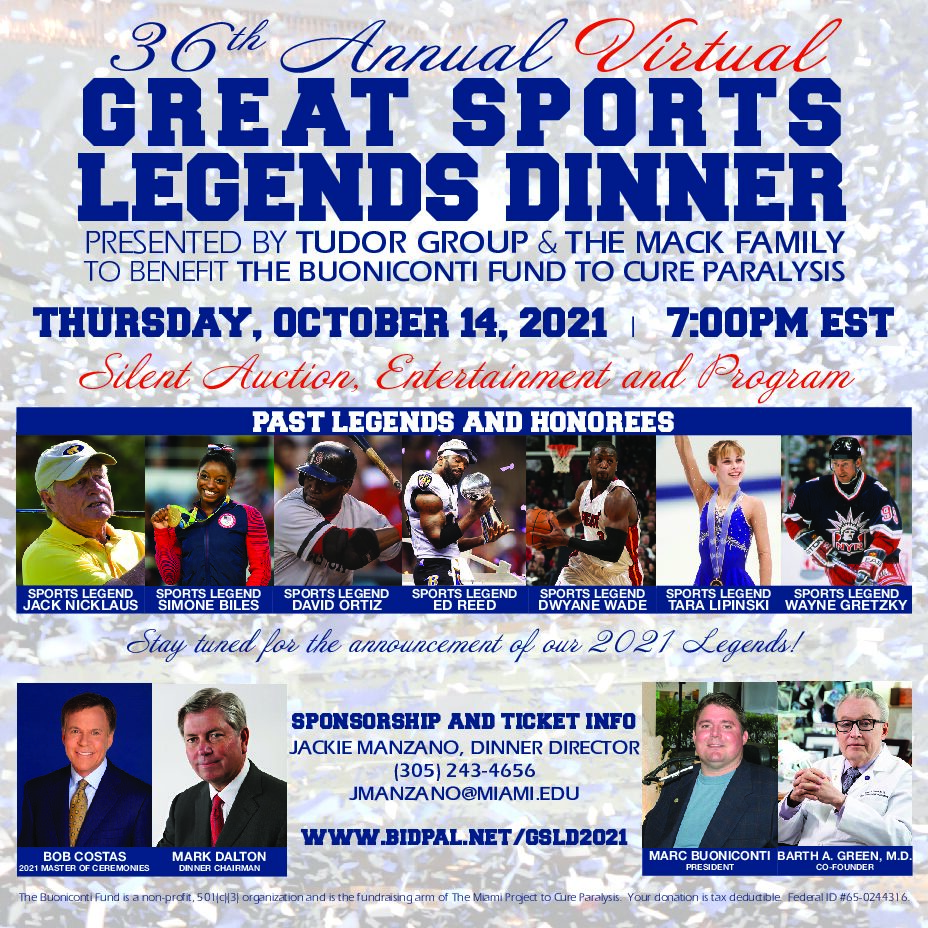 Dine with Sports Legends