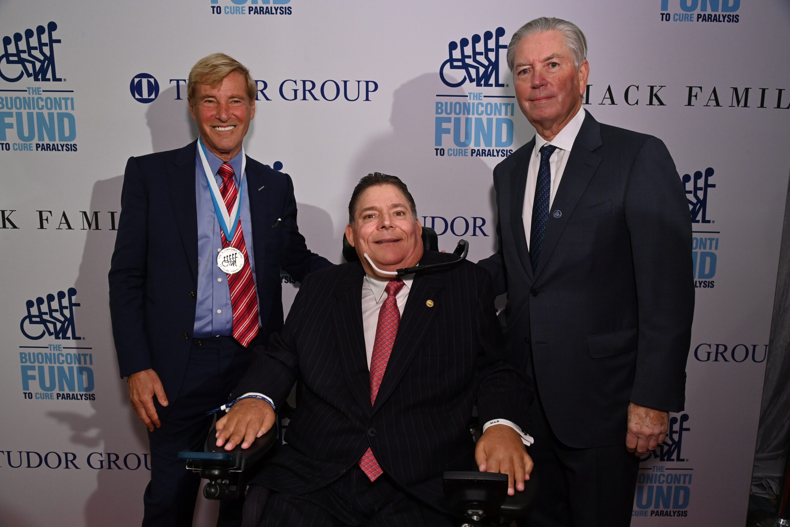 Leigh Steinberg, Marc Buoniconti and Mark Dalton