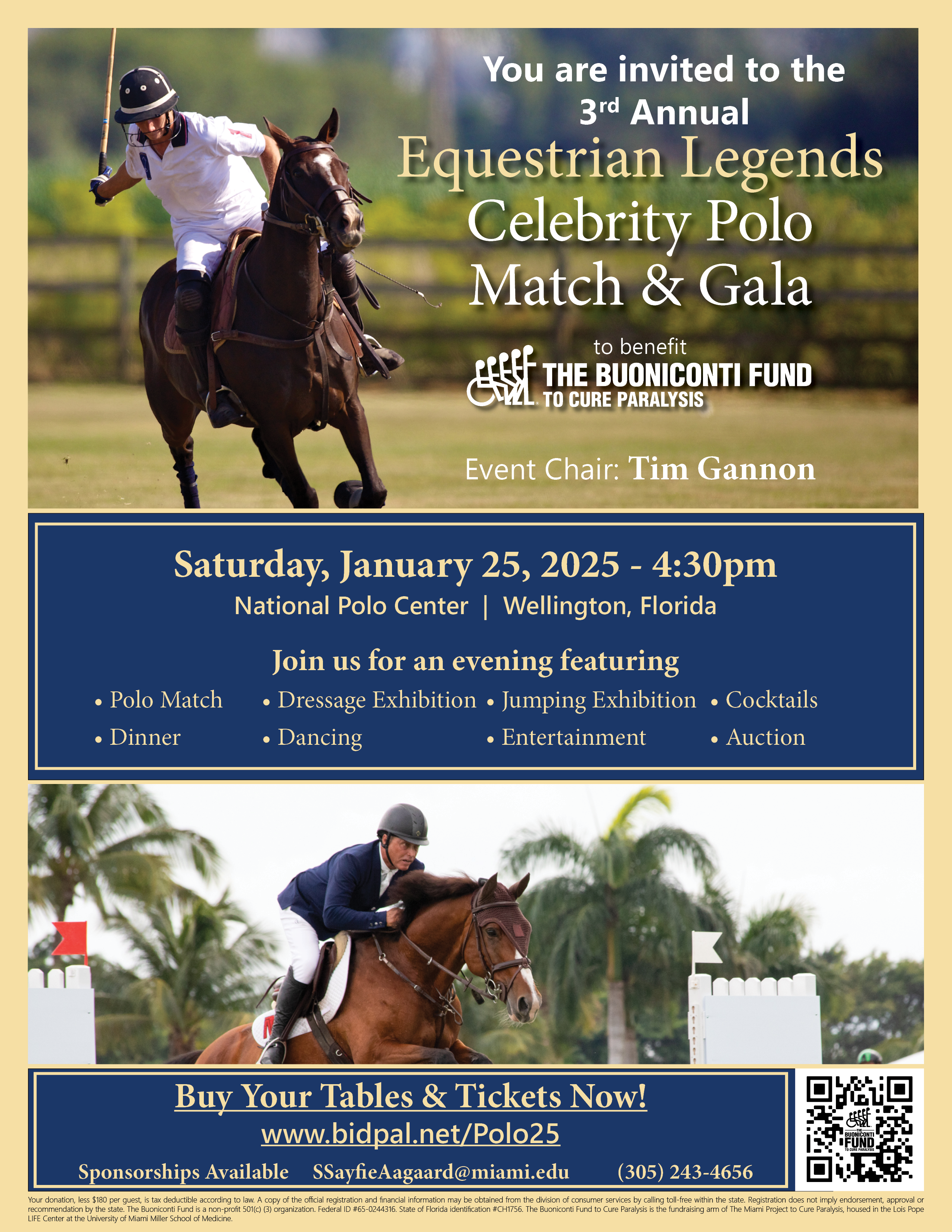 3rd Annual Equestrian Legends Celebrity Polo Match & Gala