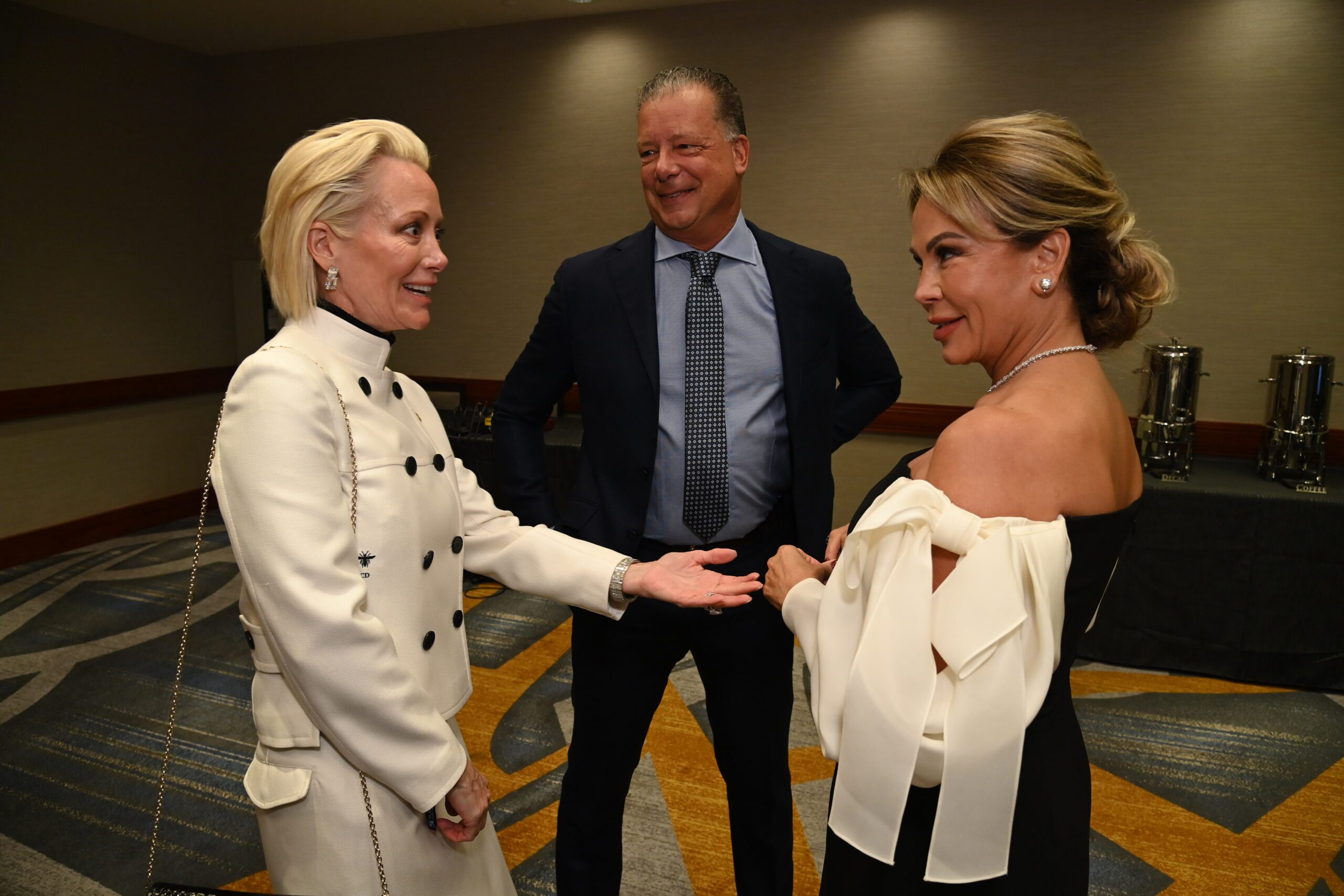 Victoria Ranger Nunez, Reed Mack and Diana Morrison